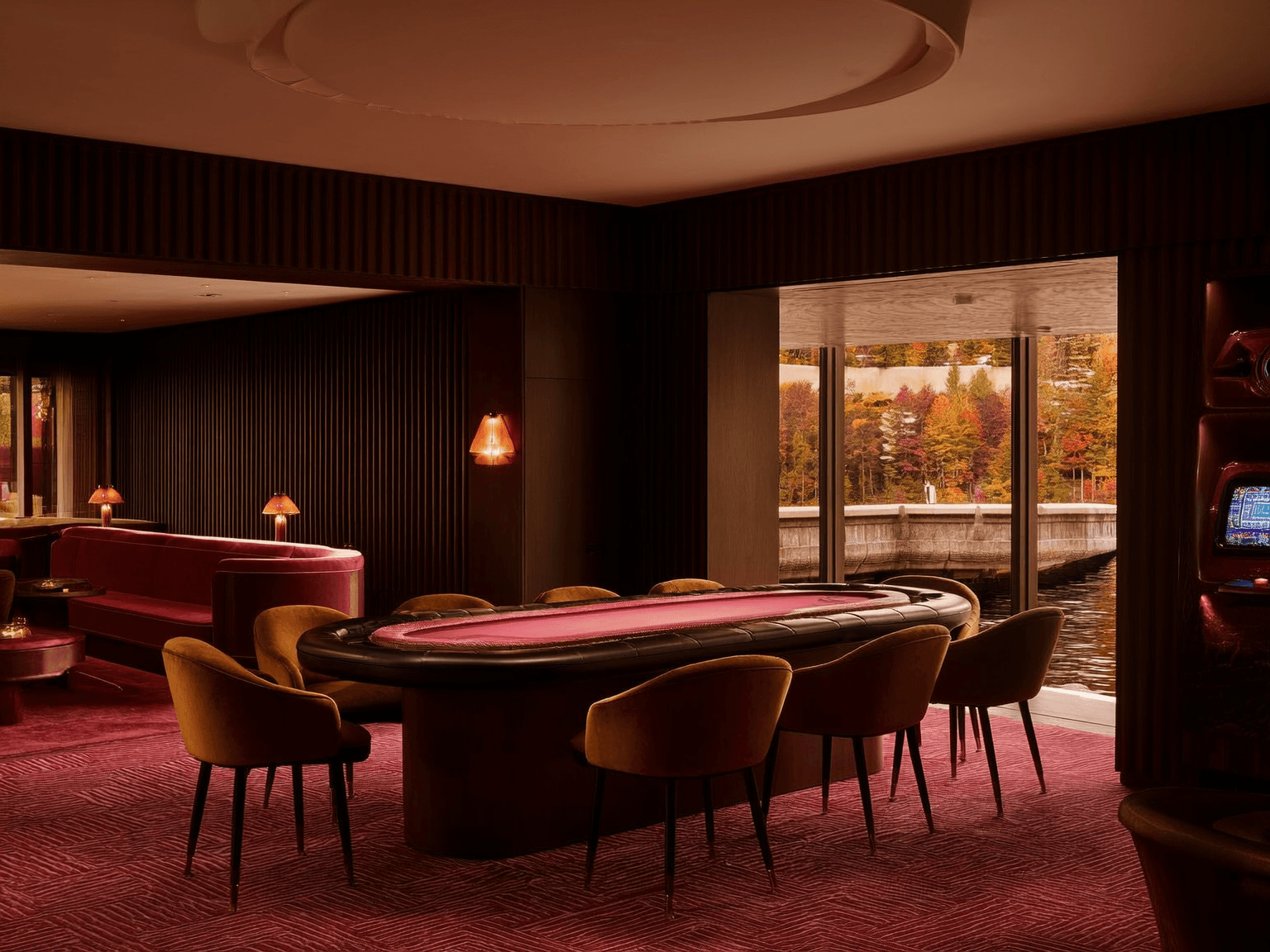 Salon Argent private gaming room